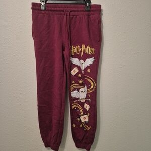 Maroon Harry Potter Joggers